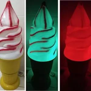 아이스크림 간판 소프트콘 모형 디저트 소품 장식