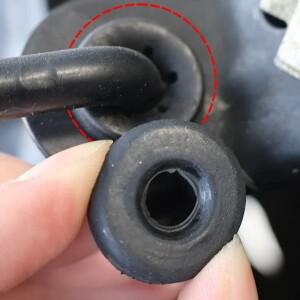 자동차 보닛 스트럿 마운트 고무 그로밋 쇼크 흡수기 방진 패드 교체용 부싱 키트 수리용