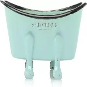 블루 미니 욕조 비누 접시 캐디