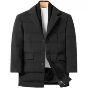 남자 패딩코트 다운 정장 패딩 하프 아우터 경량