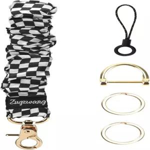 주광 스크런치 키체인 손목시계 - 신축성 있는 자동차 키 홀더 팔찌 헬스장 및 여행용 다목적 스트랩