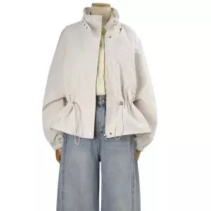 [쉬즈나인]데미 하이넥 스트링 점퍼