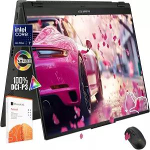 ASUS Vivobook Flip 14인치 터치스크린 노트북 2 in 1 - OLED WUXGA 디스플레이 -Intel Core Ultra 7 256V