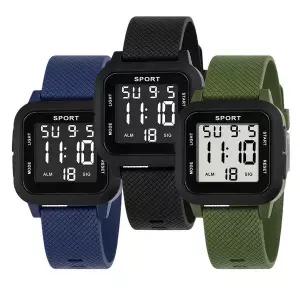 [골드스마일]전자 뉴 스퀘어 정장 패션 디지털 학생 남자 남성 여성 여자 손목