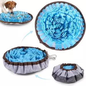 인지 정신 자극을 위한 강아지용 인터랙티브 퍼즐 피더용 XIGUPT 스너플 매트 강아지 게임용 지루함 방지