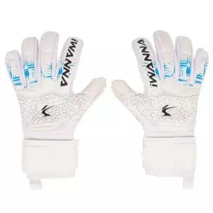 아이워너 축구장갑 손가락 꺾임 방지 골키퍼 장갑 (화이트) (XL)