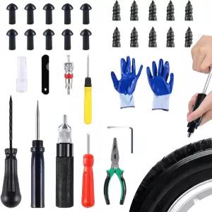 오토바이 자동차 트럭 ATV 및 트랙터용 버섯 플러그 수리 펑크 평평한 타이어가 포함된 레나렐리 튜브리스