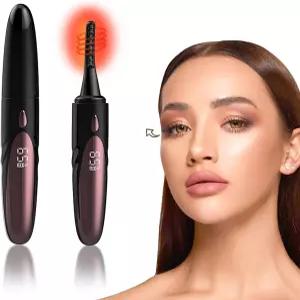 전기 가열식 속눈썹 컬러 - 빠른 10초 가열로 충전 가능한 USB 충전식 24시간 지속 유지 4가지 조절 가열