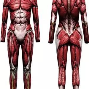 진격의거인옷 근육 빅사이즈 스웨터 쫄쫄이 거인옷 자켓