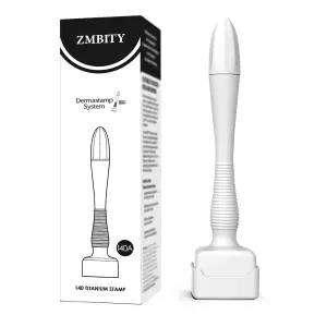 티타늄 마이크로니들 더마 스탬프 - 롤러 얼터너티브 스킨 케어 도구 남녀용 마이크로니들링 (0.25mm)