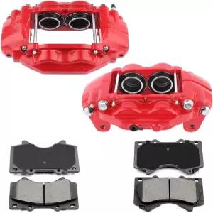 세라믹 패드가 장착된 ECCPP 프론트 브레이크 캘 어셈블리는 2008-2016 도요타 세쿼이아 2007-2016