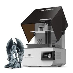 애니큐빅 포토 P1 레진 3D 프린터, 궁극의 안정성 볼 스크류, 14K 정밀도 및 LighTurbo COB 4.0, 8000cps 레진 호환, 대형 빌드 사이즈 8.78x4.96x9.05in