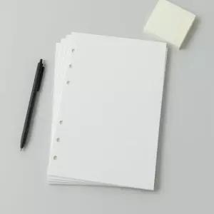 [문구/오피스] A5 도트 다이어리 리필내지 6공 채움 용지 135매 정리 속지