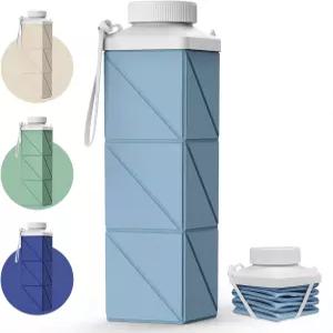 메폴드 폼카카 접이식 물병 24.3온스(720ml) 2세대 누수 방지 BPA 프리 여행용 여행 사이클링 체육관 캠핑