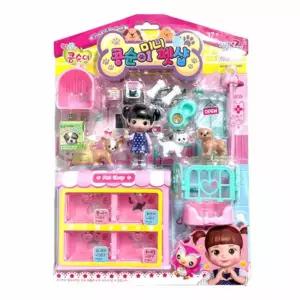 콩순이 미니 펫샵 역할놀이장난감 강아지여아 여자조카선물 4세 어린이 이장난감 유치원 영유아 영아