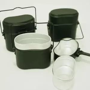휴대용 캠핑 반합 다용도 3단구성 반찬 접시 미니 프라이팬 캠핑