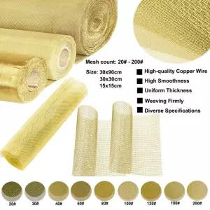 오이망 고추망 1개 황동 땋은 와이어 금속 메쉬 15x1 5cm30x30cm30x90cm 필터 거친 거즈 구리 보호 20~200