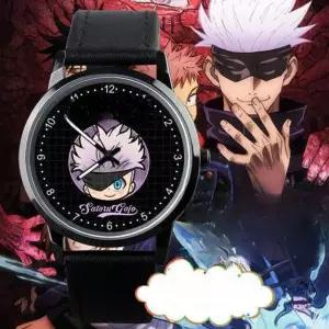 주술회전 손목시계 패션 와치 방수 원형 알람 굿즈 선물 학생용