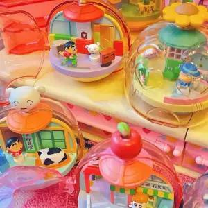 주토피아 피규어 스피닝 펀 액션 마그넷 풀박스 4개입 시리즈 회전