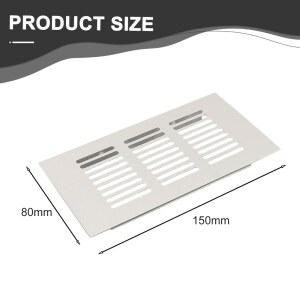 환풍구 80mm 환기 그릴 알루미늄 합금 공기 캐비닛 옷장 커버 가구 메쉬