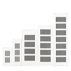 환풍구 1Pcs 흰색 Width150mm 200mmAluminum 합금 캐비닛 공기 환기 장식 커버 옷장 신발 메쉬 구멍 하드웨어 Accessorie