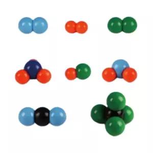 유기화합물 분자구조모형 구슬 체결봉 세트 실험실 기초과학 작은입자 연구소