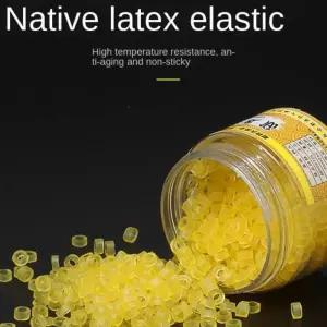 미끼고무줄 2024 홍어 태클 고무 밴드 분쇄기 미끼 인공 낚시 휴대용 붉은 곤충 클립