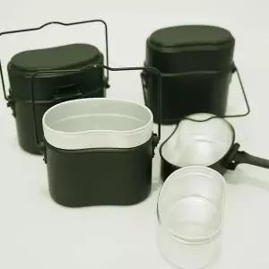 휴대용 캠핑 반합 다용도 3단구성 반찬 접시 미니 프라이팬 캠핑