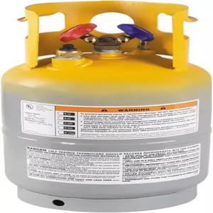 로빈에어 (17605) 플로트 스위치가 장착된 냉매 탱크 - 30파운드.