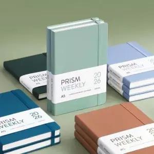 인디고 2026 프리즘 위클리 날짜형 25절 주간 다이어리 A5