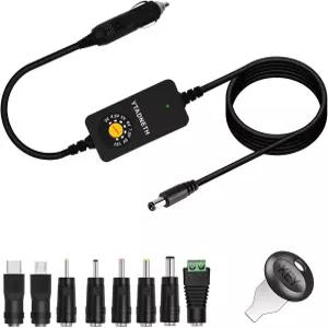 3V 4.5V 5V 6V 7.5V 9V 12V 2A 자동차 충전기 어댑터 시가 라이터 수(雄) 플러그 휴대용 DVD 플레이어