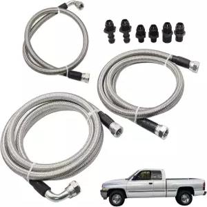 GXARTS 47RE 변속기 쿨러 라인 키트 5.9L Dodge Ram 2500 1996 3500 1997 1998 1999 2000 2001 2002 l6