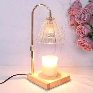 타이머 디밍 조절 가능한 높이 왁스가 포함된 몰입감 있는 캔들 워머 램프 병 하우스 워밍업 선물 새로운