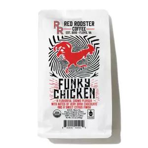 레드 루스터 커피 펑키 치킨 ？ 미디엄 다크 로스트 통두 피칸 프랄린 밀크 초콜릿 트러플 레몬 라임 12온스