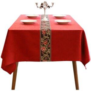 식탁보 매트 먼지 전자레인지덮개 선반 황마 8 스탠드 스타일 부착 1 데코 놓은