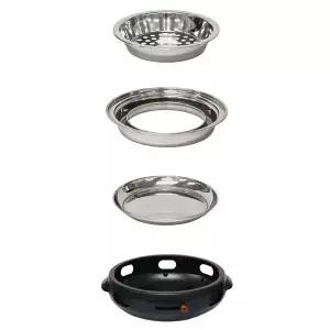 양은화로 숯불화로대 세트 원형 숯불화로대 업소용 바베큐