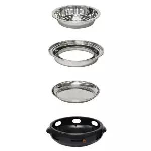 [콩심팥심]양은화로 숯불화로대 세트 원형 숯불화로대 업소용 바베큐