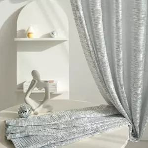 [메종텍스타일]파티룸 포토존 메탈릭 펄 플리츠 커튼 기본핀형 2color