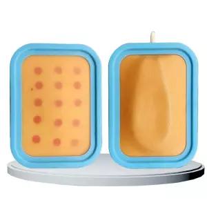 인체모형 교육 주사 간호사 연습패드 실습 교육용 실리콘 혈관 모형 연습 피부 정맥 훈련