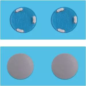 Microsoft Surface Laptop 3/4/5 직경 0.35인치 미끄럼 방지 노트북 케이스 하단 고무 발 패드