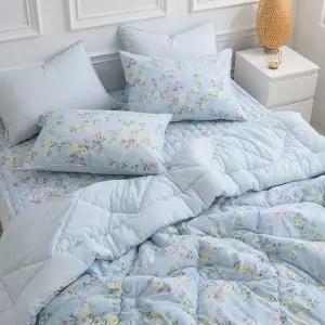 사계절 플라워 이불패드세트 빅토리아 차렵이불 패드세트 퀸 (Q)