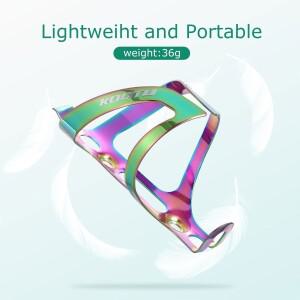 알루미늄 합금 자전거 물병 홀더 다채로운 사이클링 케이지 도로 산