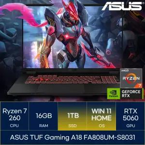 ASUS TUF Gaming A18 FA808UM-S8031 (SSD 1TB_WIN11)_마우스+장패드+백팩증정 AN