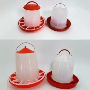 조류사육장모이통 병아리 반자동 모이통 새 1.5kg Xug1+8SIk