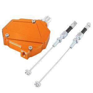 MOTOFORTI 범용 오토바이 스턴트 오렌지 라인 시스템 이지 케이블 알루미늄 클러치 합금 이코노마이저