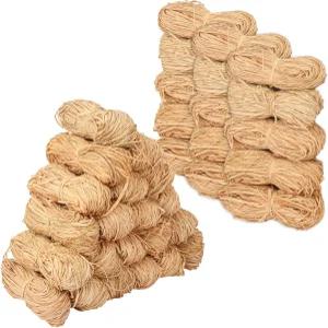 IHDYPEW 36 PCS 50g 라피아 리본 내추럴 빨대 DIY 공예용 종이 플로리스트 꽃다발 화환 크리스마스 장식