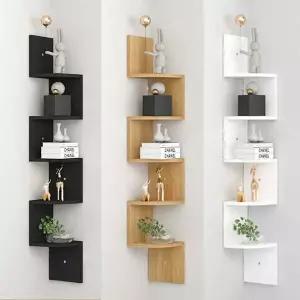 인테리어 OED370V9 벽 걸이 수납 원목 다용도 선반 진열 장식장
