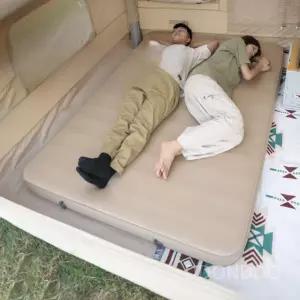 캠핑 에어매트 자충매트 10cm 차박 매트리스 자충식 더블 야외 휴대용 폭신한