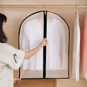 정리만렙 IOU634G2 반투명 지퍼식 옷커버 5p PEVA 정장커버