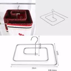 공간활용 SEH977B6 트위스트 이불건조대 시트 커튼 빨래걸이